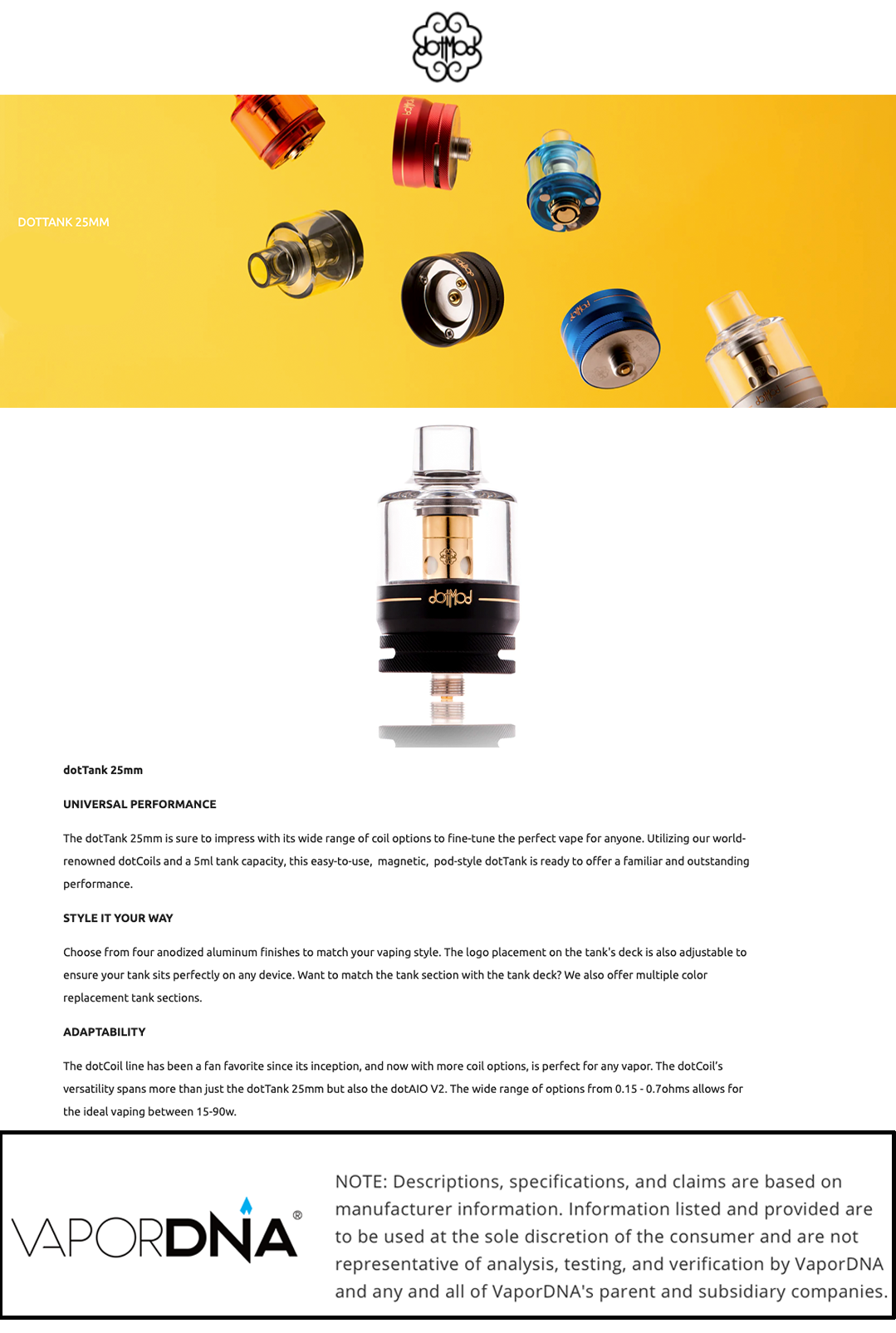 dotMod dotTank Infographic