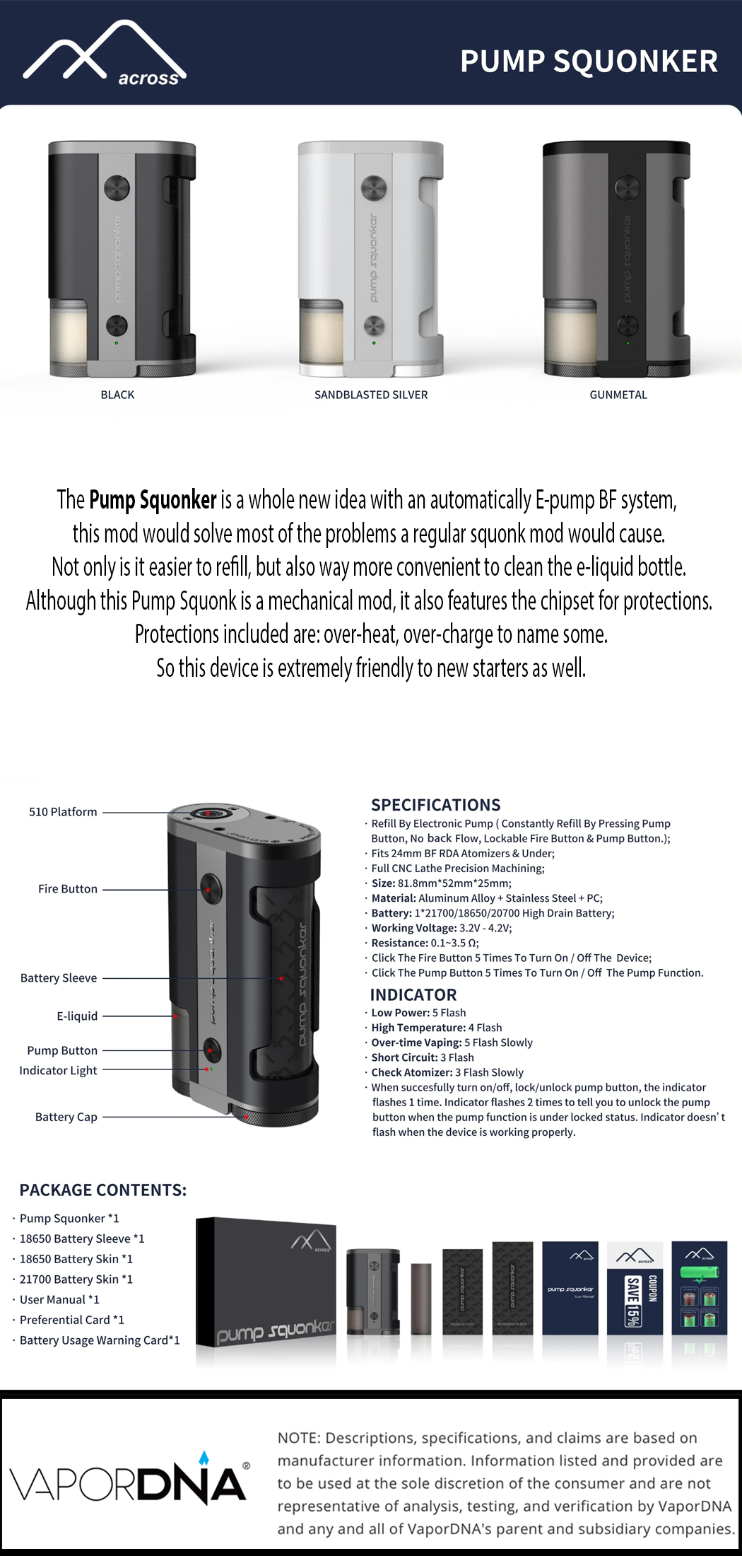 Pump Squonker Infographic