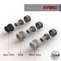 Sturdy Hybrid Drip Tip