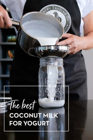 the best coconut milk for yogurt