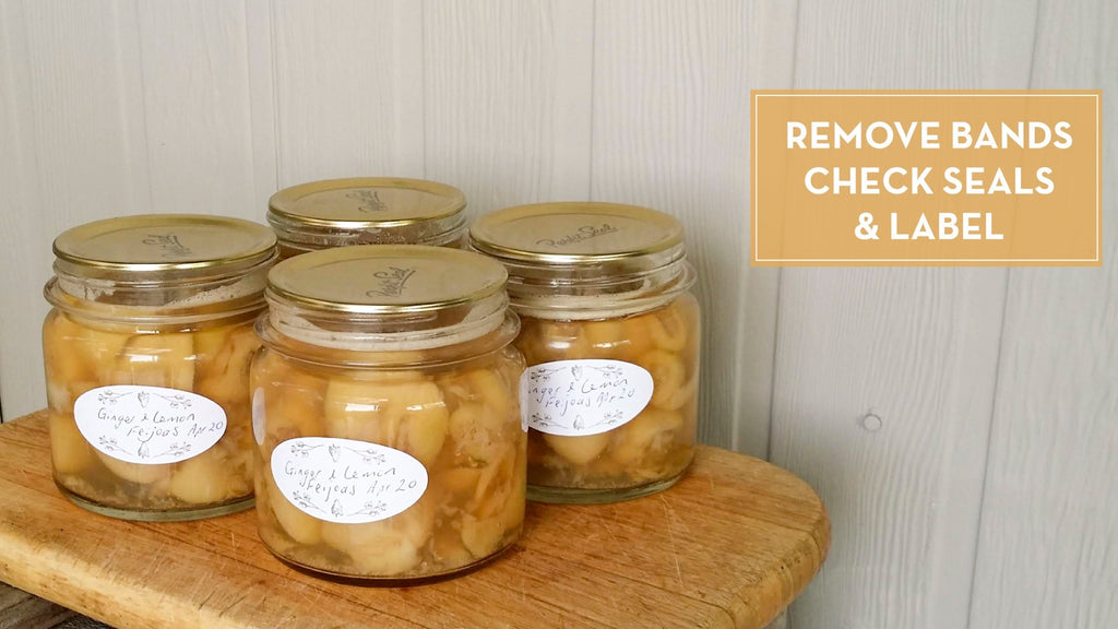 how to use preserving jars and lids