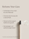 Reframe your gaze with our clear eyebrow gel.