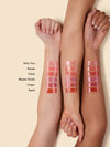 Only You a neutral-nude tinted lip oil and lip gloss swatch