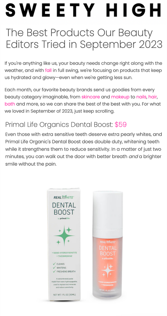 Primal Life Organics Dental Boost featured best product editor pick
