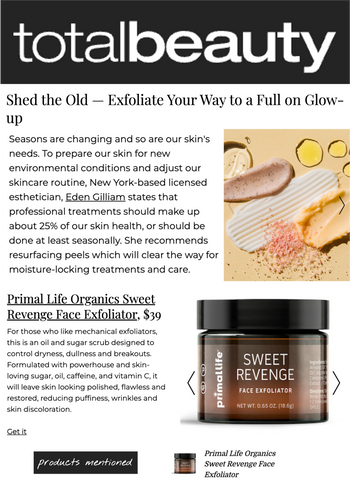 Primal Life Organics Sweet Revenge Exfoliator Review