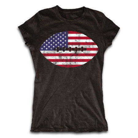 American Flag Football Shirt – Sports Swag