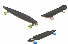 Choosing your longboard