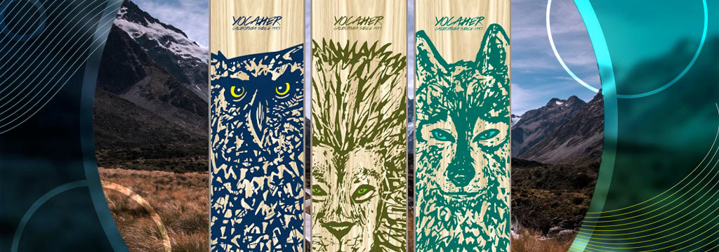 Ride the Mystical Nature Vibes with Punked Spirit Animals Longboard Series

