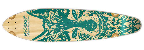 spirit wolf longboard