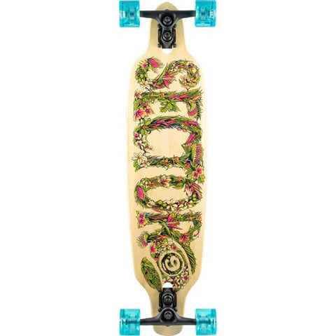 Sector 9 Fractal Flora Sidewinder 36" Drop Through Longboard