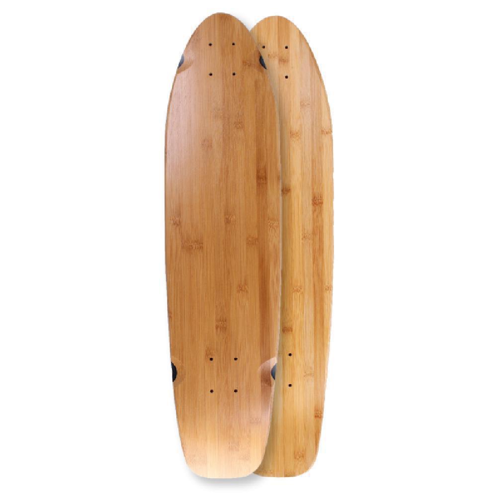 Mini Blank Kicktail Longboard Natural 32" Deck Longboards USA