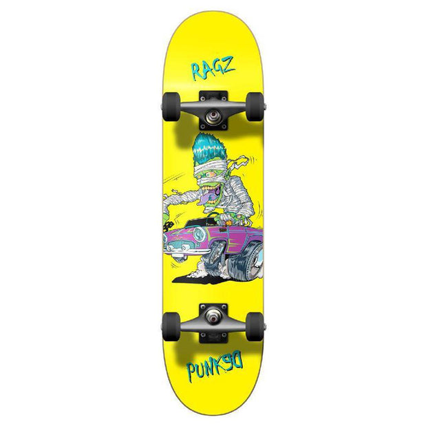 Punked Graphic Hot Ragz Complete Skateboard – Longboards USA