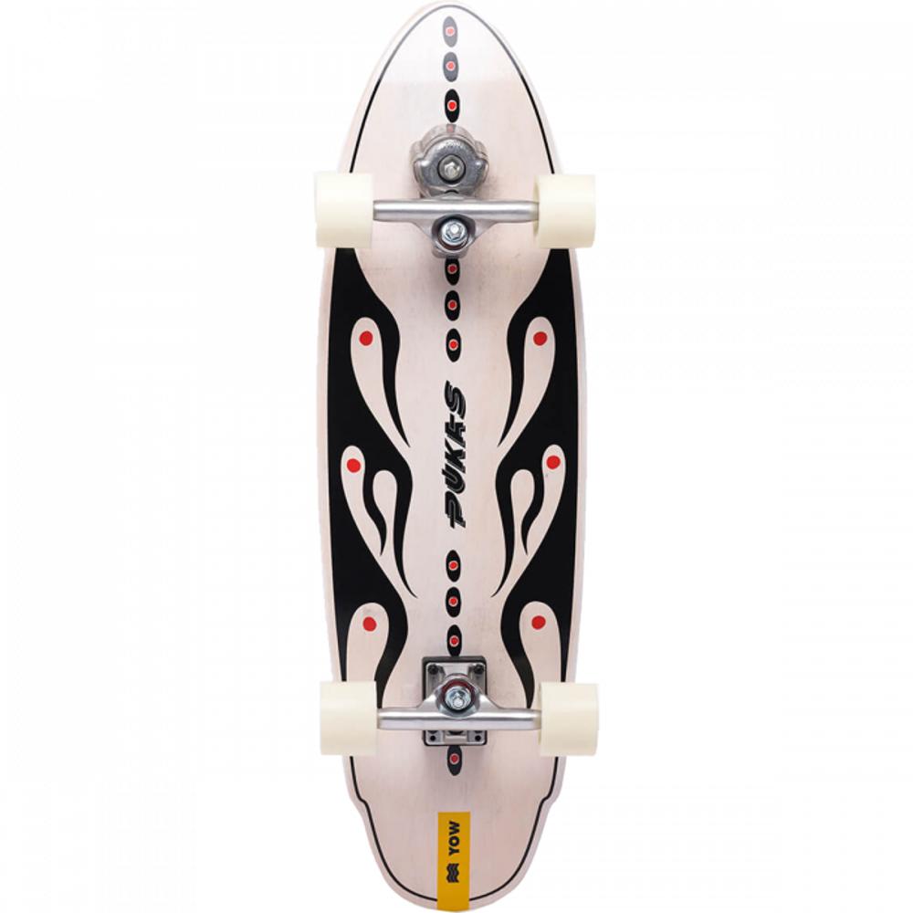 Yow Pukas Plan B 33" Surfskate Cruiser Longboard