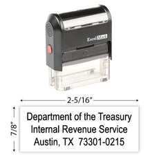 IRS Return Address Stamp 4