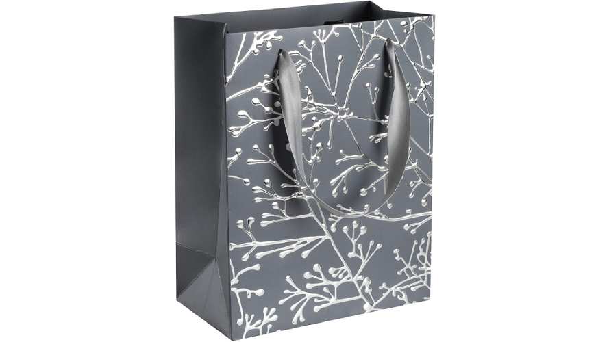 Diamond Gold Foil Small Gift Bag