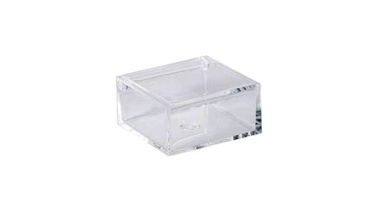 Hammont Clear Acrylic Boxes 3.94X3.94X2.36 2 Pack