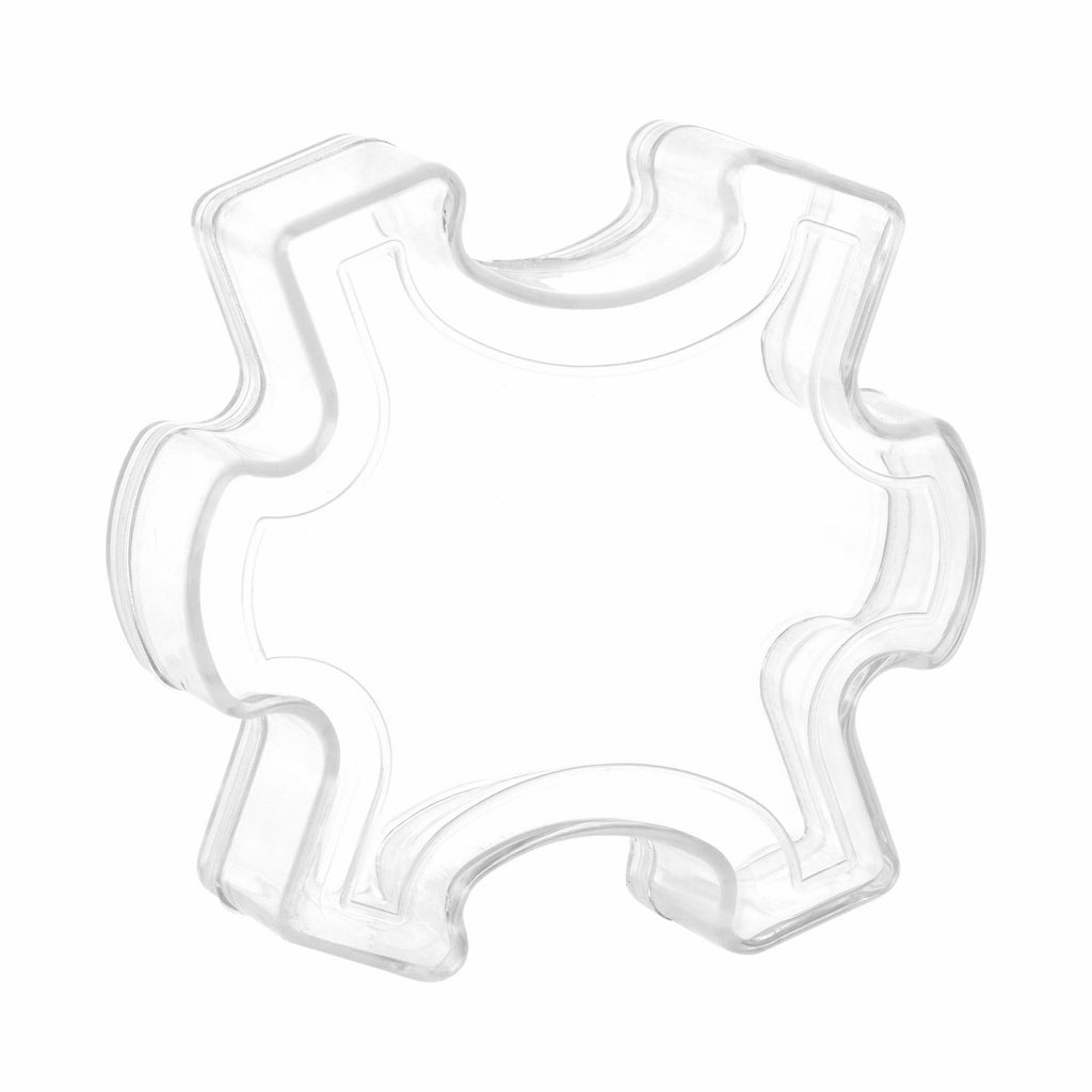  Airplane Shaped Acrylic Candy Boxes - 12 Pack - 3.77