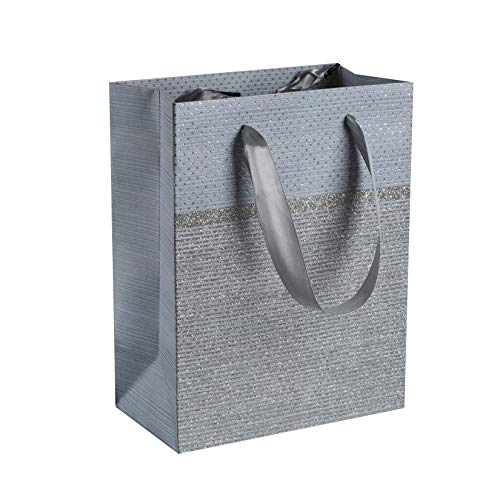 Foil Stamped Gift Bags 12 Pack 9X 7X 4 Golden