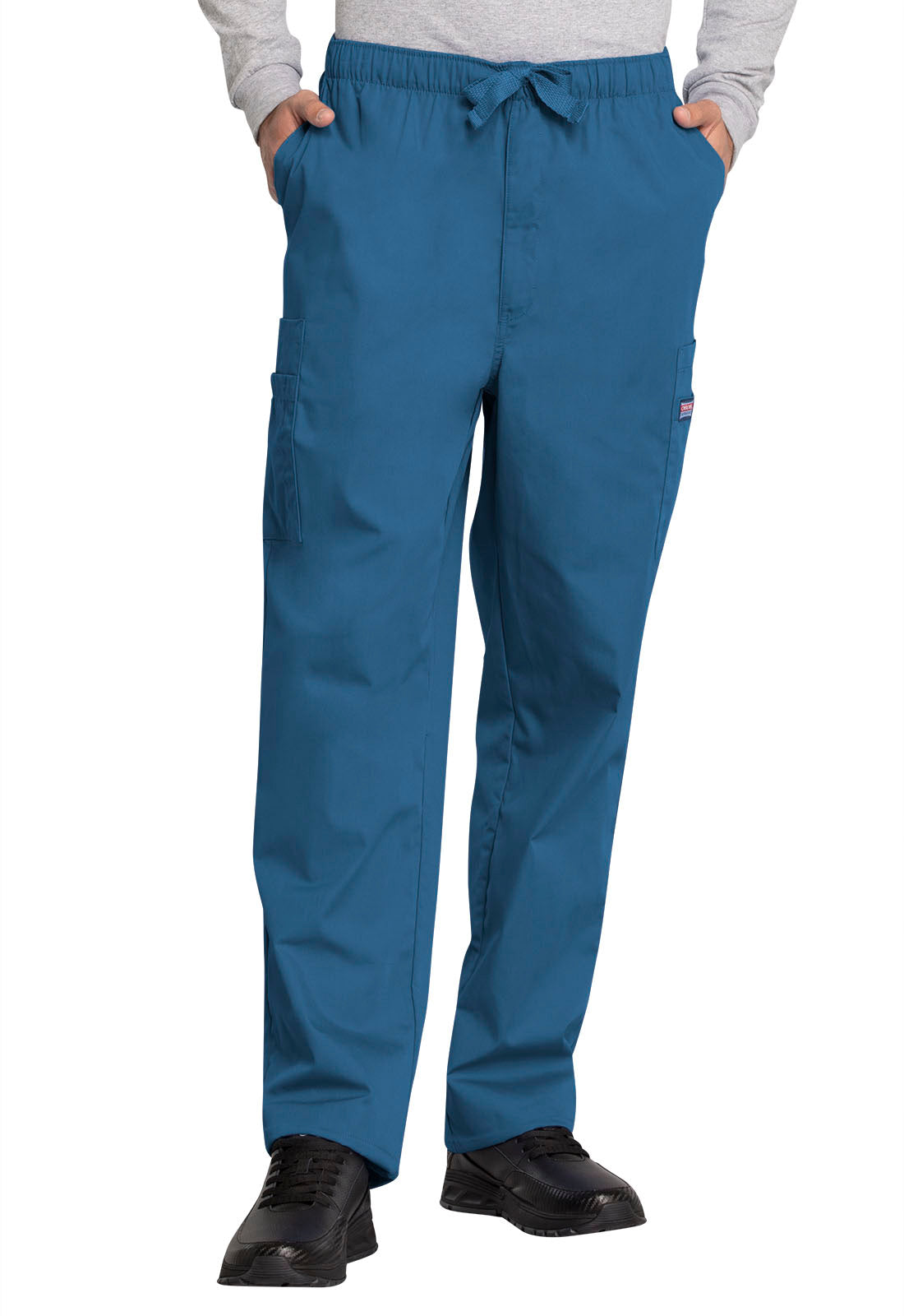 WW Men's Fly Front Cargo Scrub Pant 4000