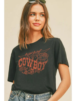 Wild Cowboys Graphic - Grit & Grace Boutique, LLC