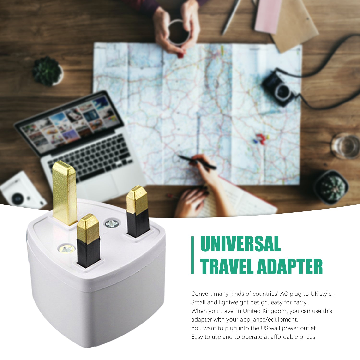 On Sale Uk Ac Power Plug Travel Adapter Buyourbesthing