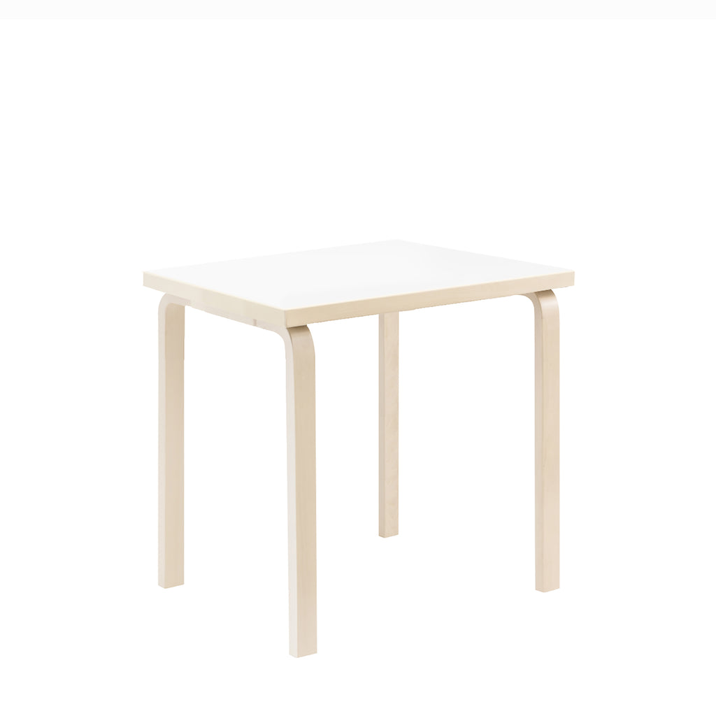 81C テーブル （75 x 75）ホワイト ラミネート – Artek Tokyo Store