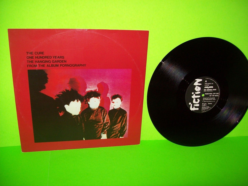 The Cure One Hundred Years The Hanging Garden 12 Vinyl Promo Nm