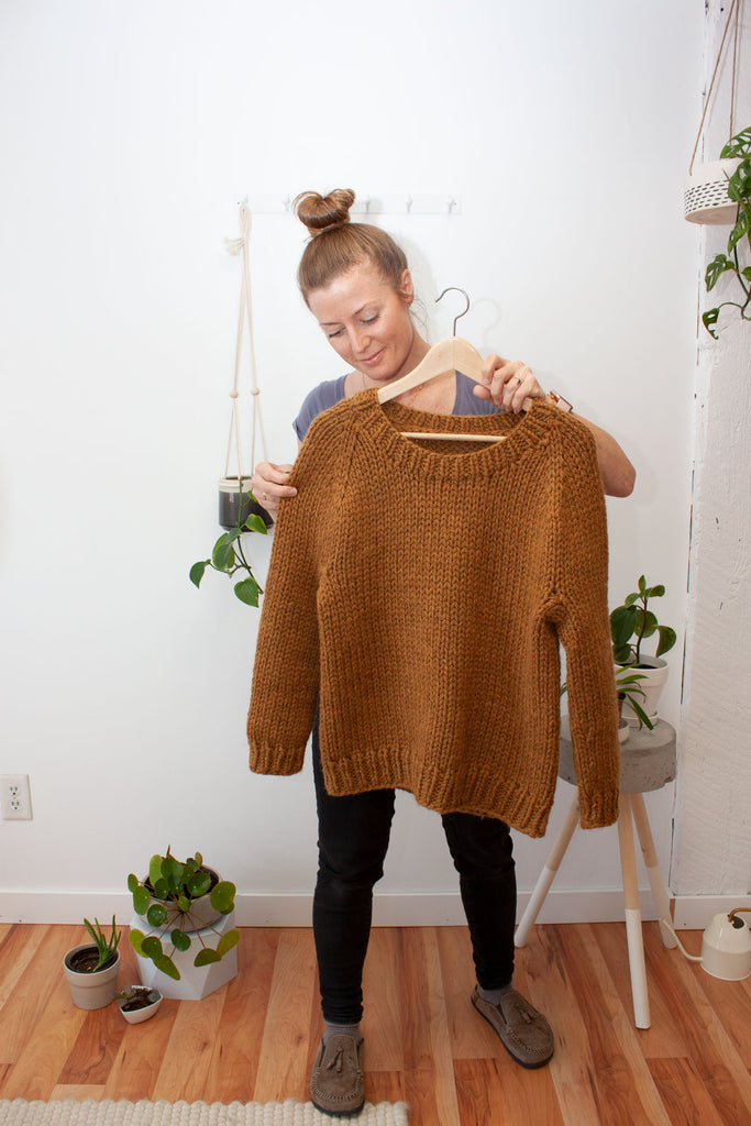 Winston Pullover - knitting pattern by Jane Richmond