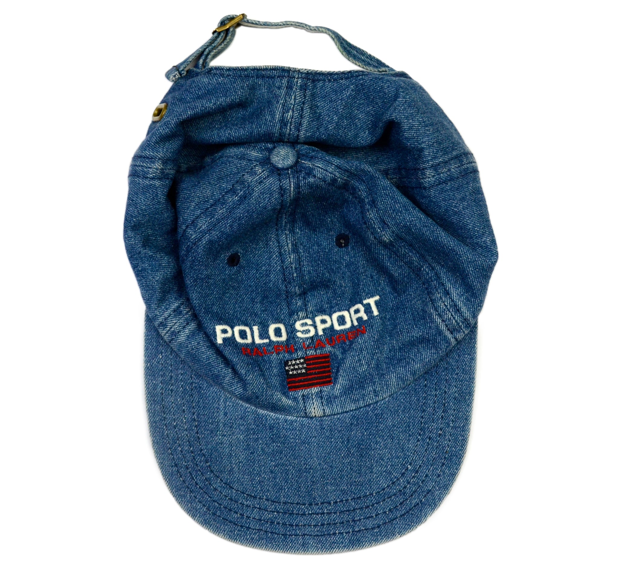 polo sport denim cap