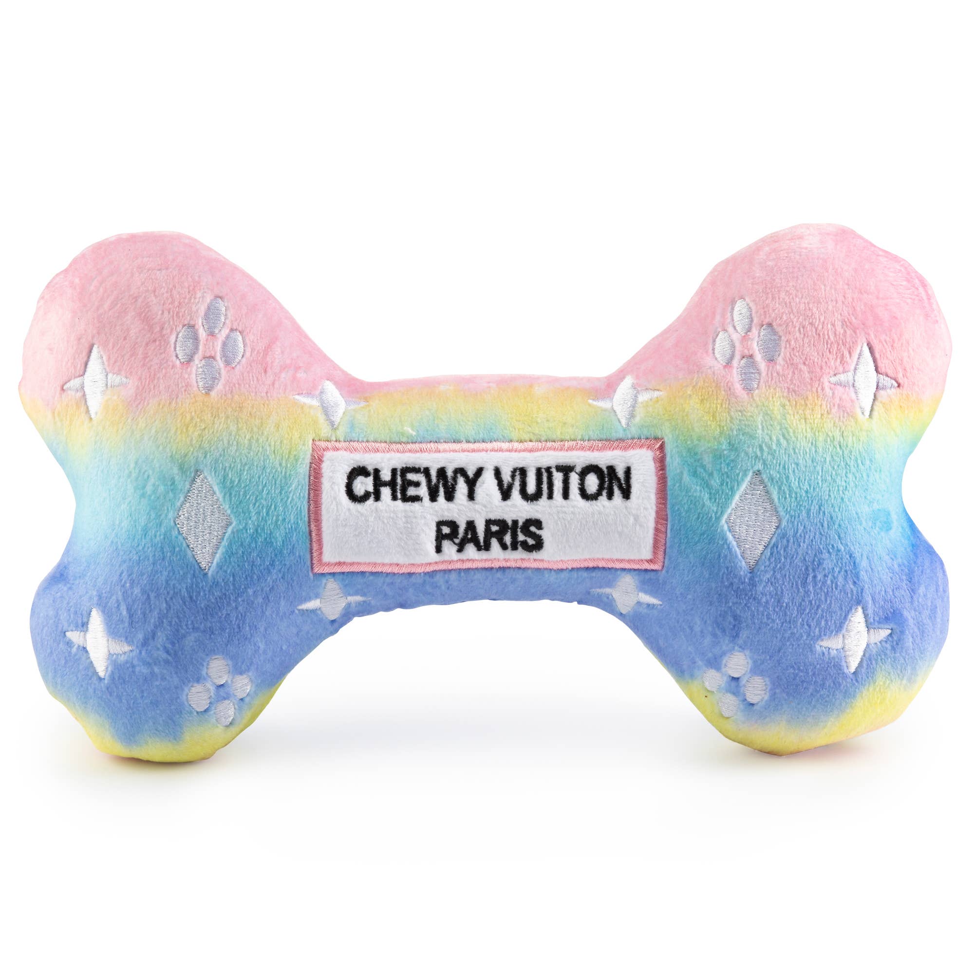 Chewy Vuiton Monogram Bone Toy in Black