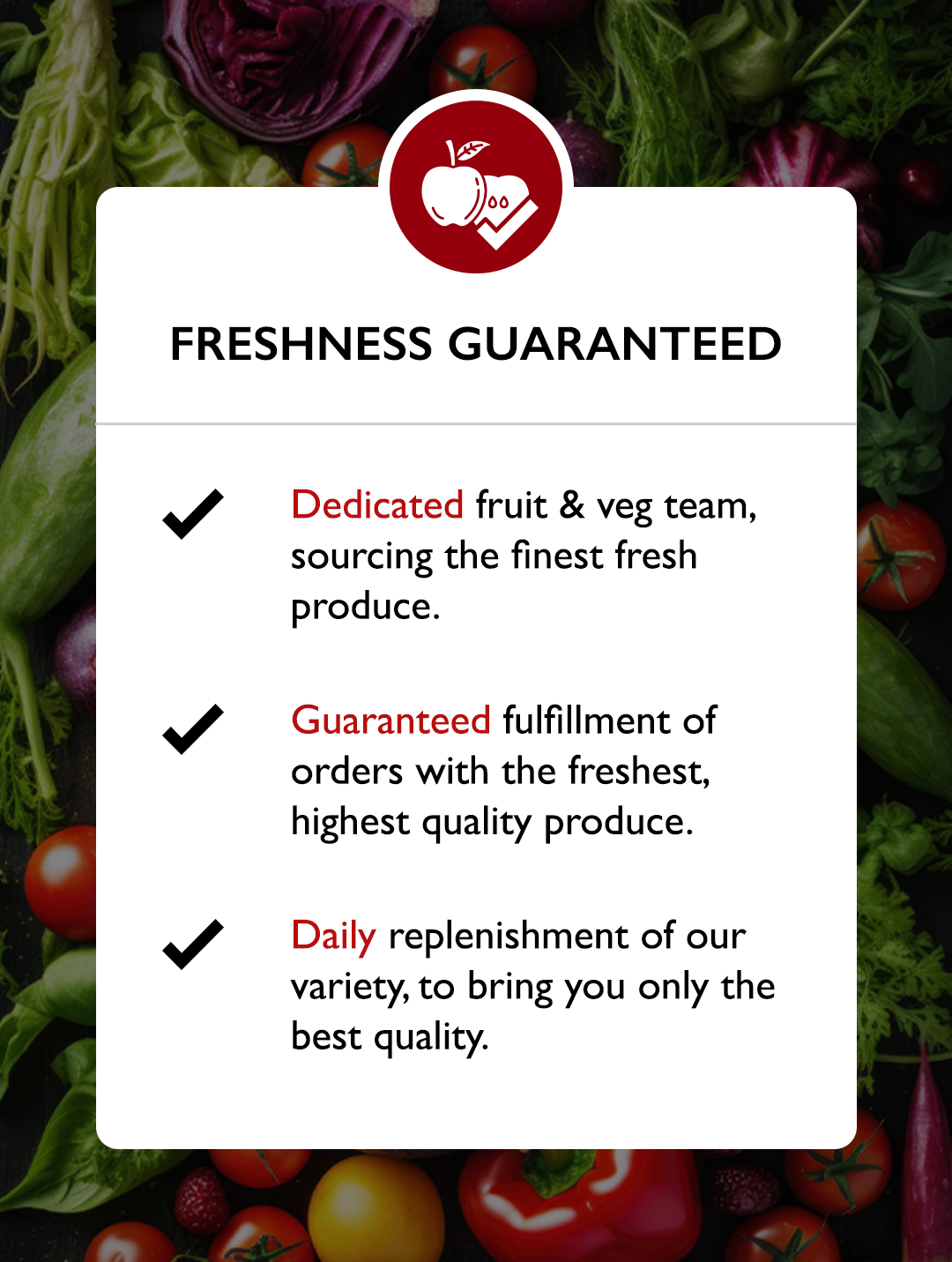 Freshness Guaranteed