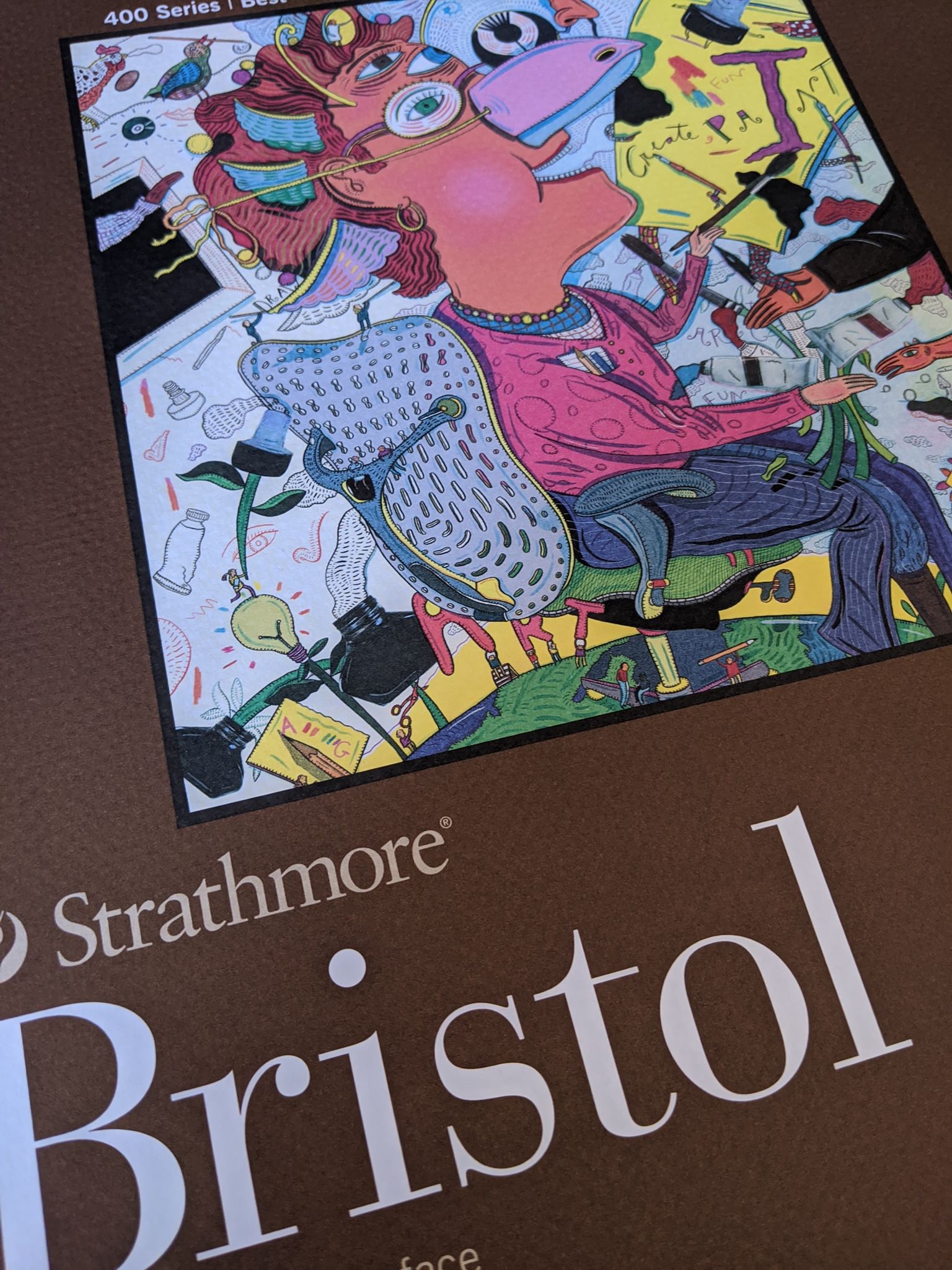 Strathmore 400 Series Bristol Pad - Smooth 9 x 12