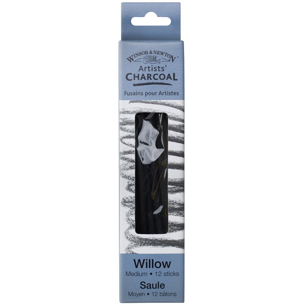 Coates Willow Charcoal 12 Thick Sticks