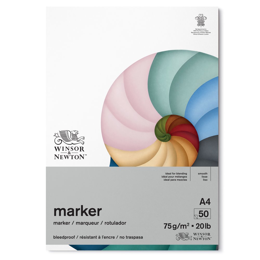 Winsor & Newton A5 Extra Smooth Bristol Board Gummed Pad