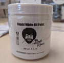 Bob Ross iconic liquid white oil paint medium, available in White, Clear and Black