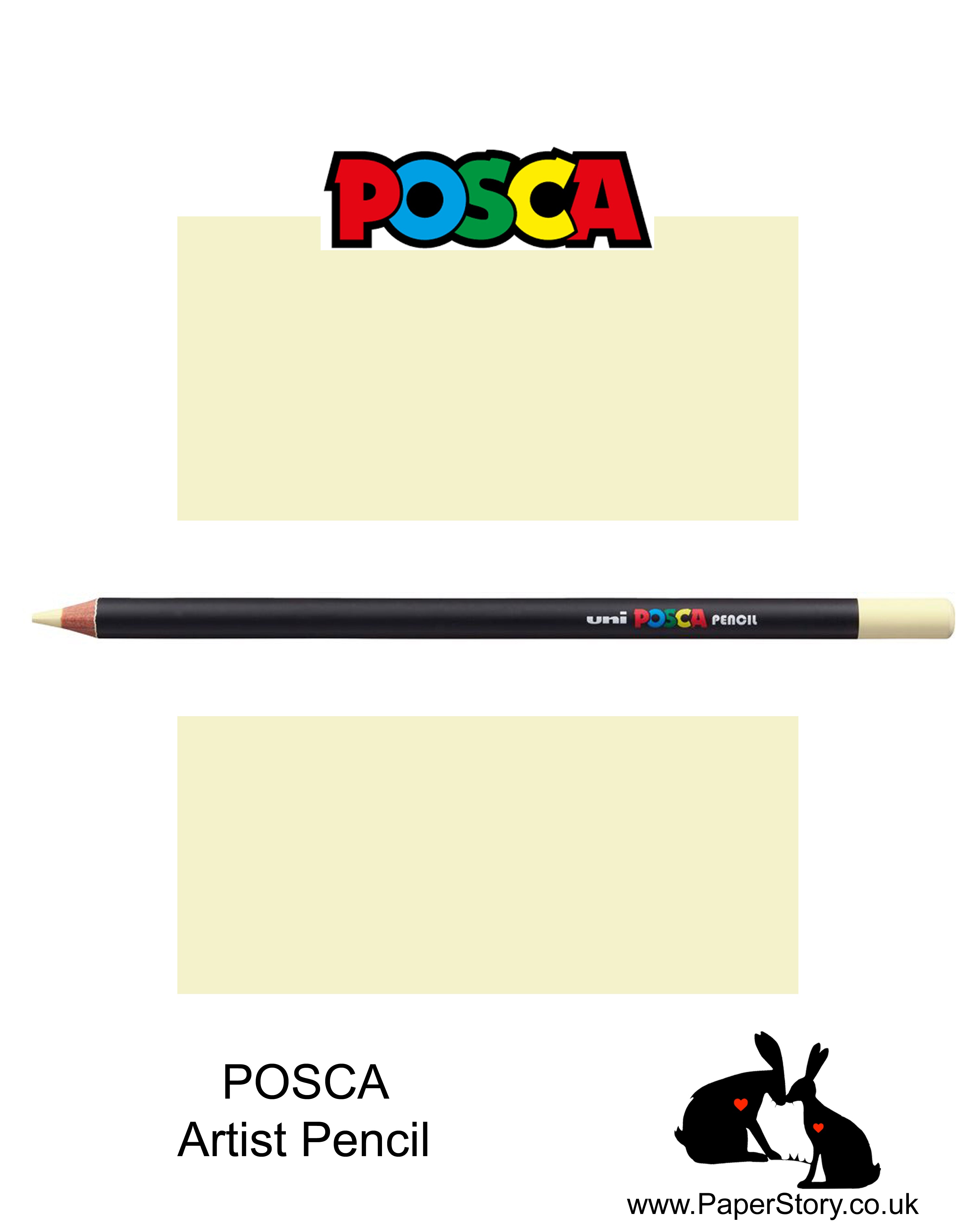 Uni Posca Colored Pencil - Black