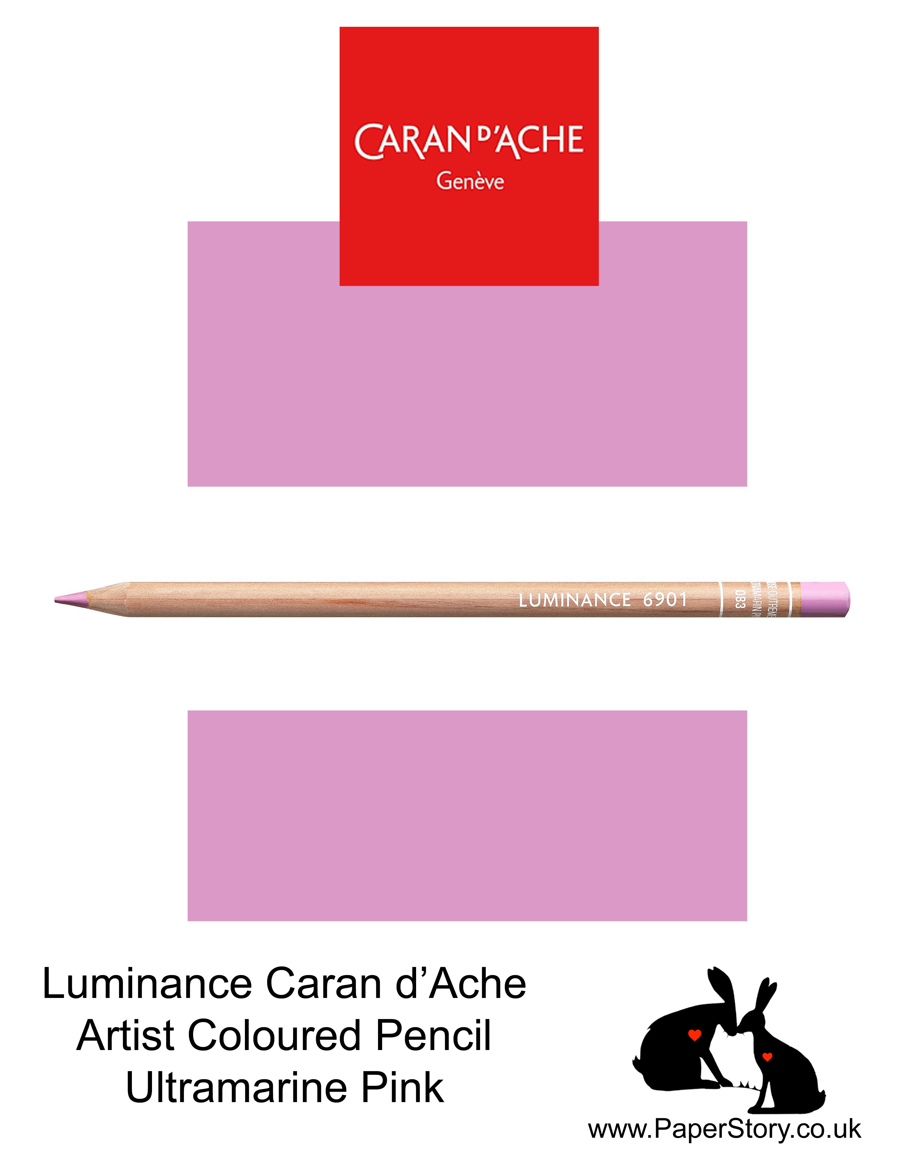 Caran d'Ache Luminance Colored Pencil - Manganese Violet 