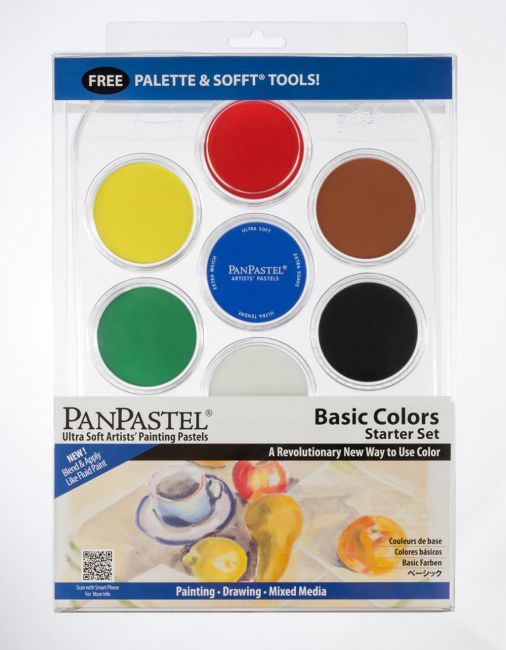 PanPastel Julia Woning 10 Color Ultra Soft Artist Pastel Starter Kit  w/Sofft Tools & Palette