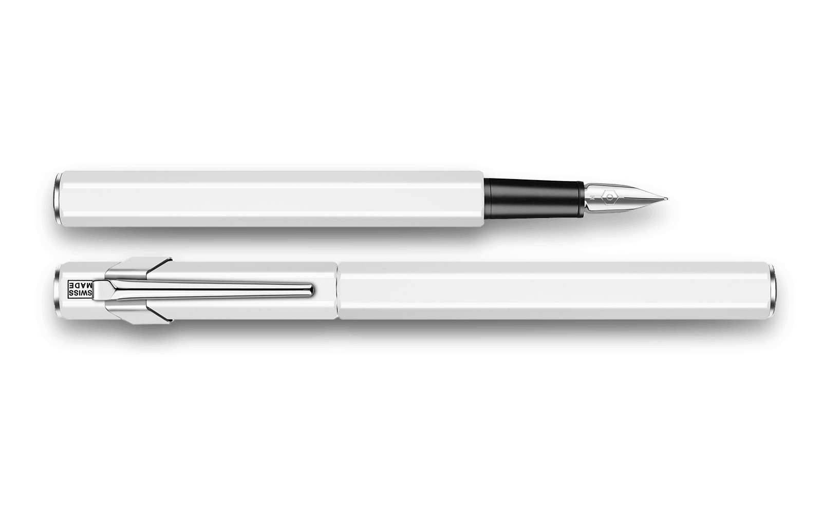 Caran d'Ache 849 Fountain Pen - White Medium