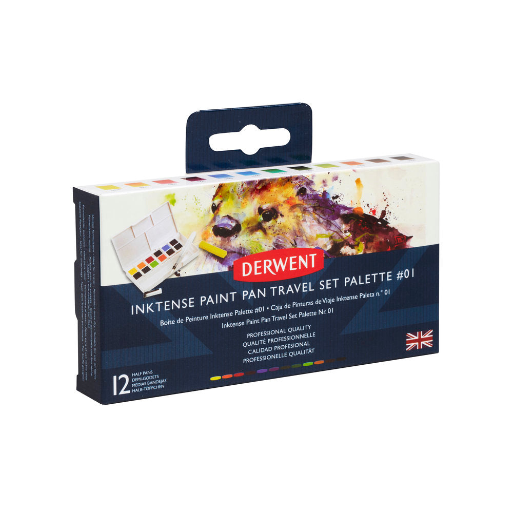 Metallic Paint Pan Set/12 | Derwent