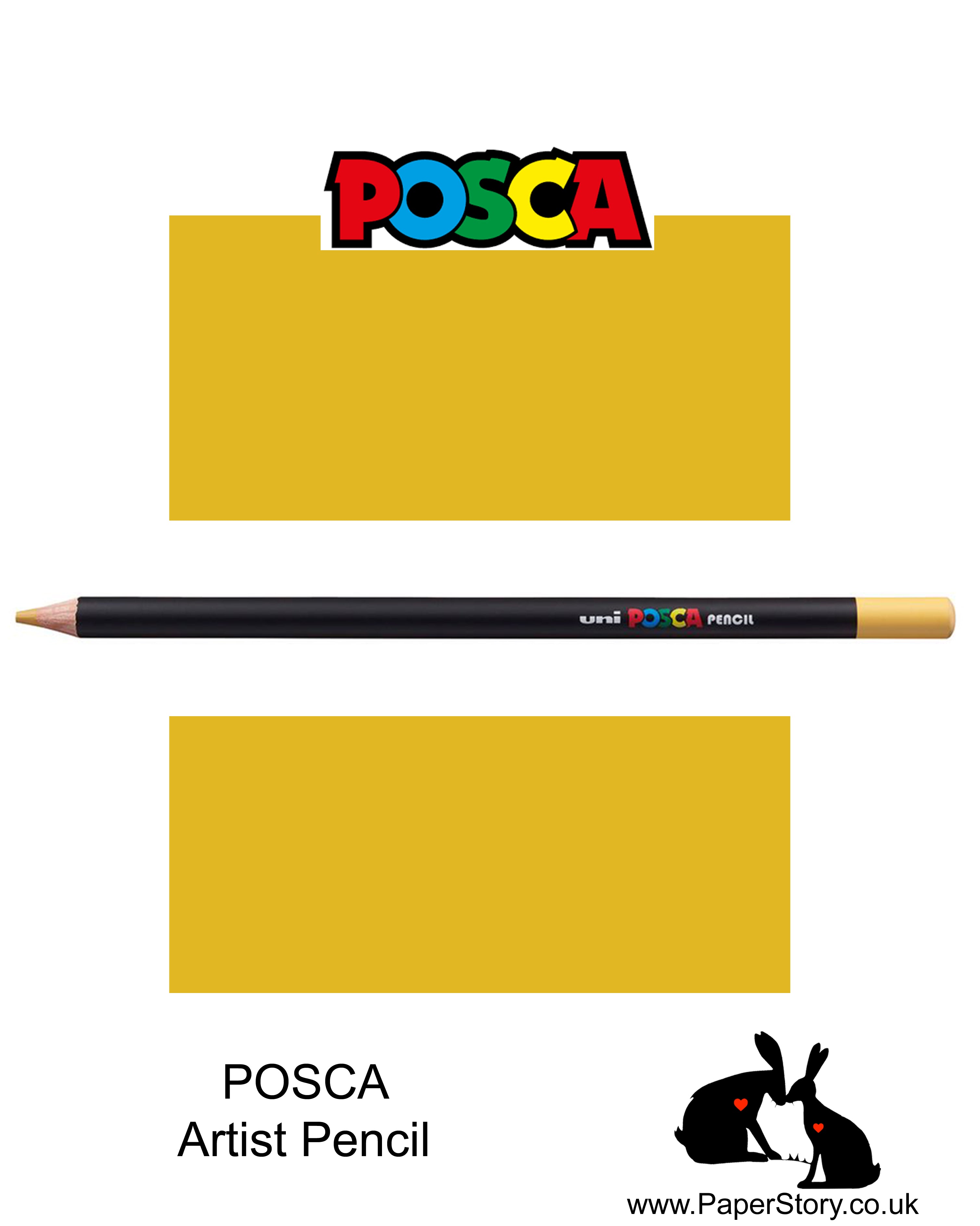 Posca Oil-Based Colored Pencil Set of 36