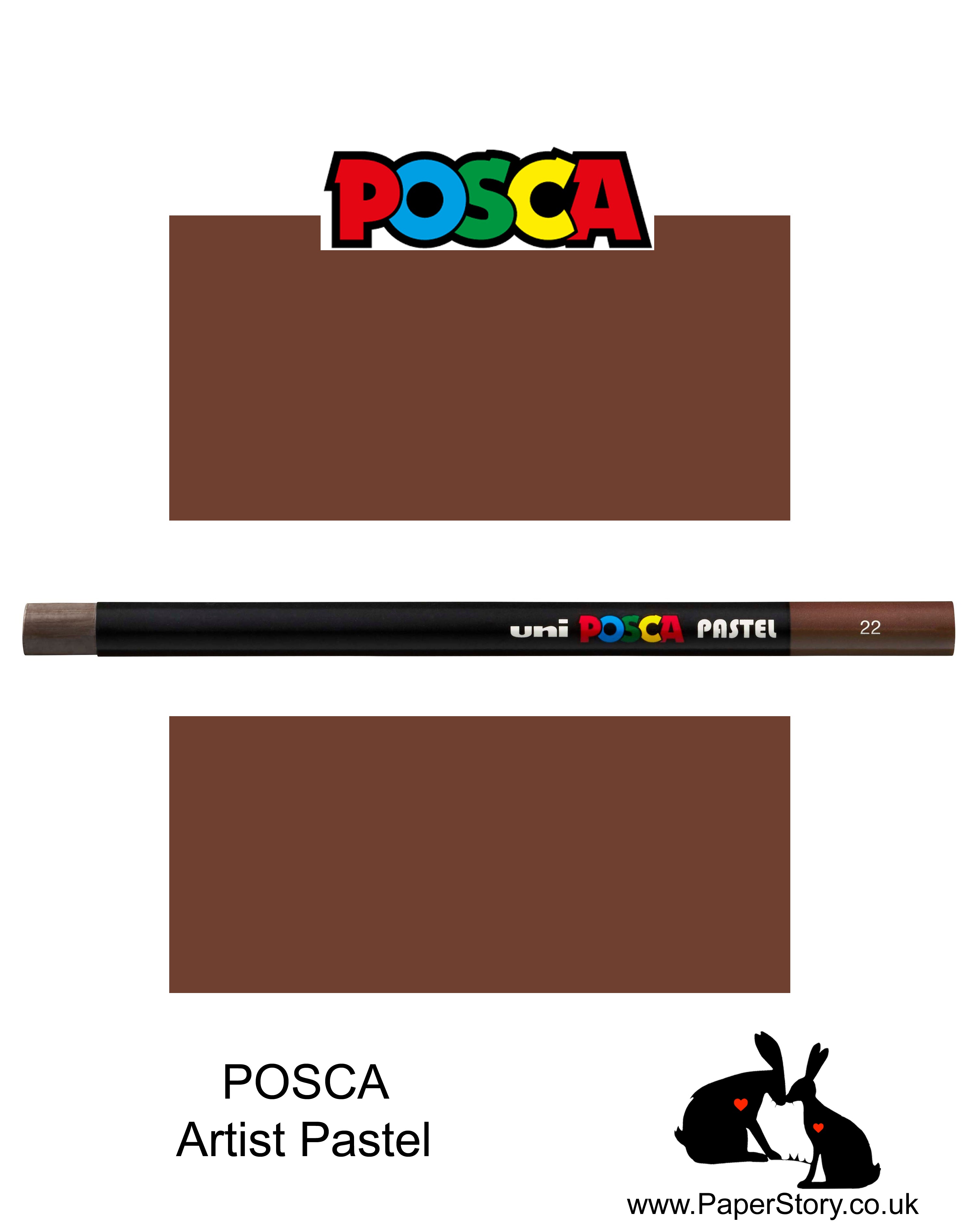 Posca Posca Pastel Crayons 24-set