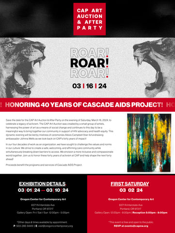 he 2024 Cascades AIDS Project Art Auction