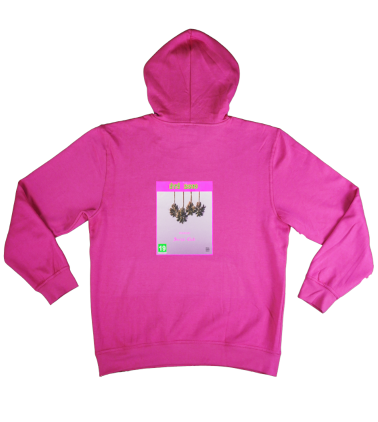 neon graphic hoodie