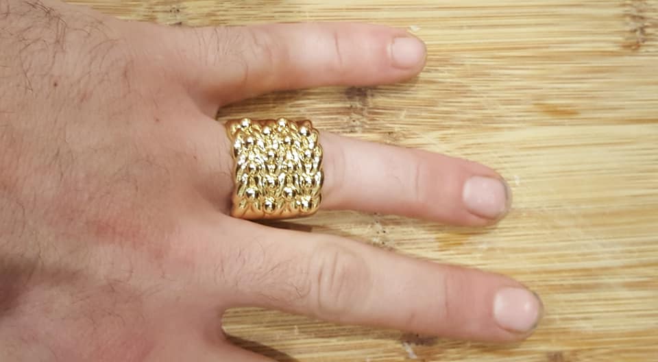 Massive keeper ring