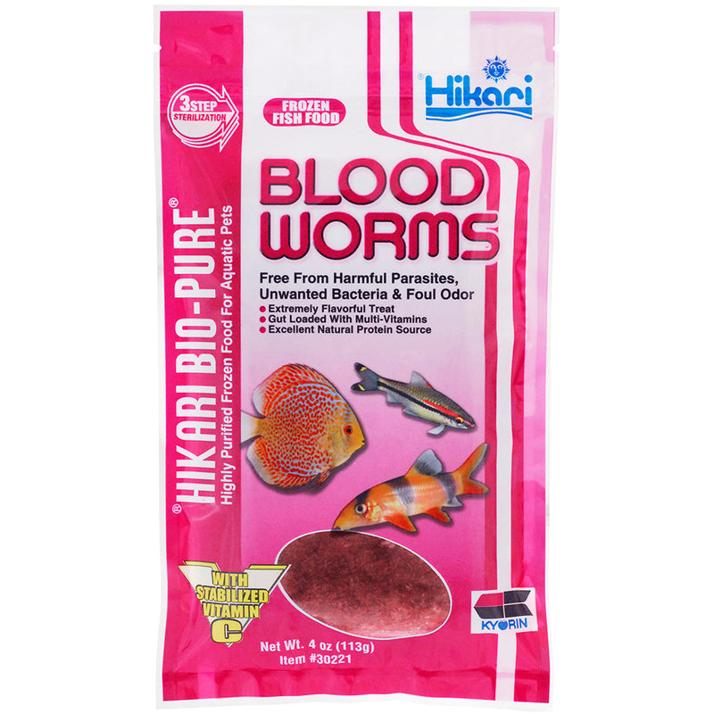 download frozen blood worms for fish