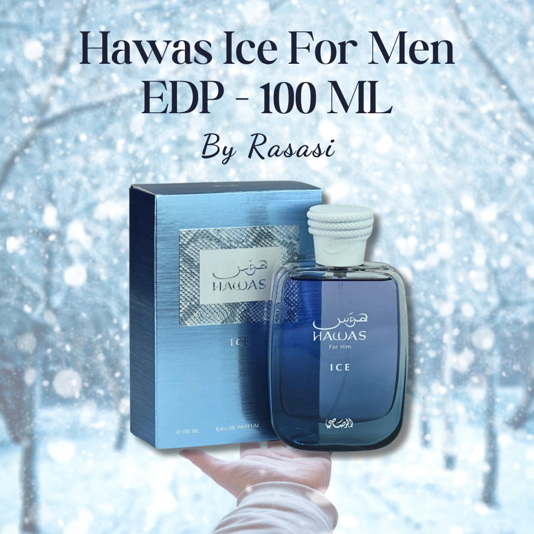 RASASI Hawas Ice For Men EDP - 100Ml (3.4Oz)