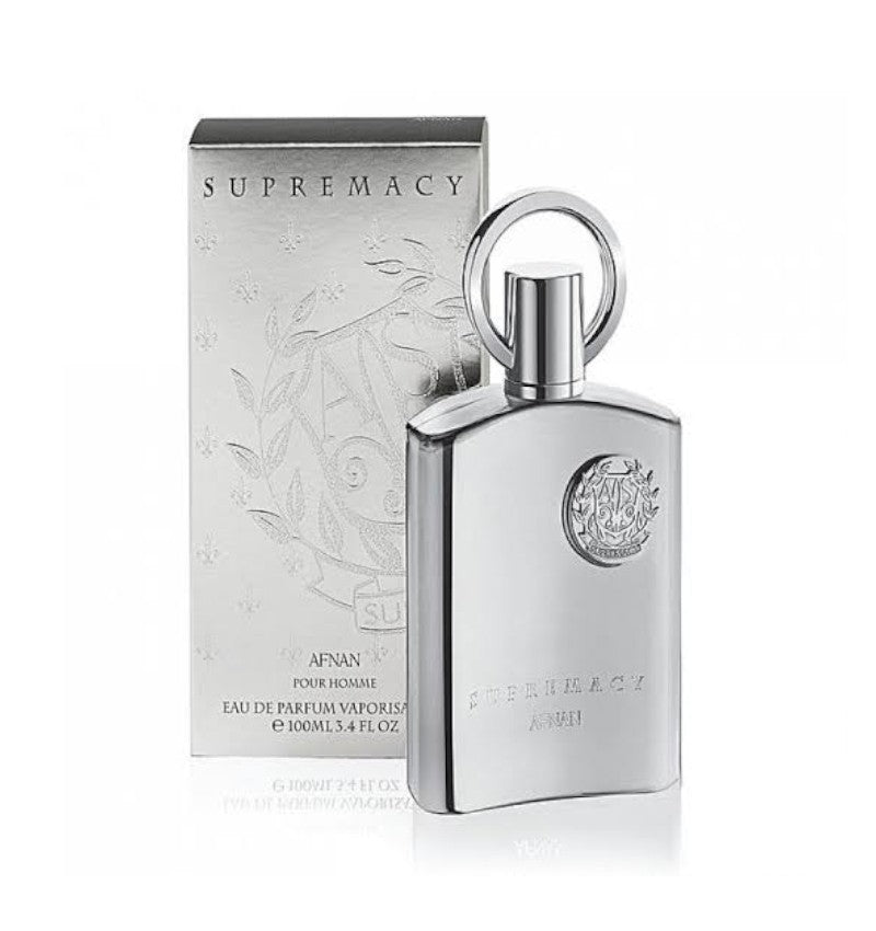 Supremacy Silver Eau De Perfum - 100ML (3.4Oz) by Afnan | Intense Oud