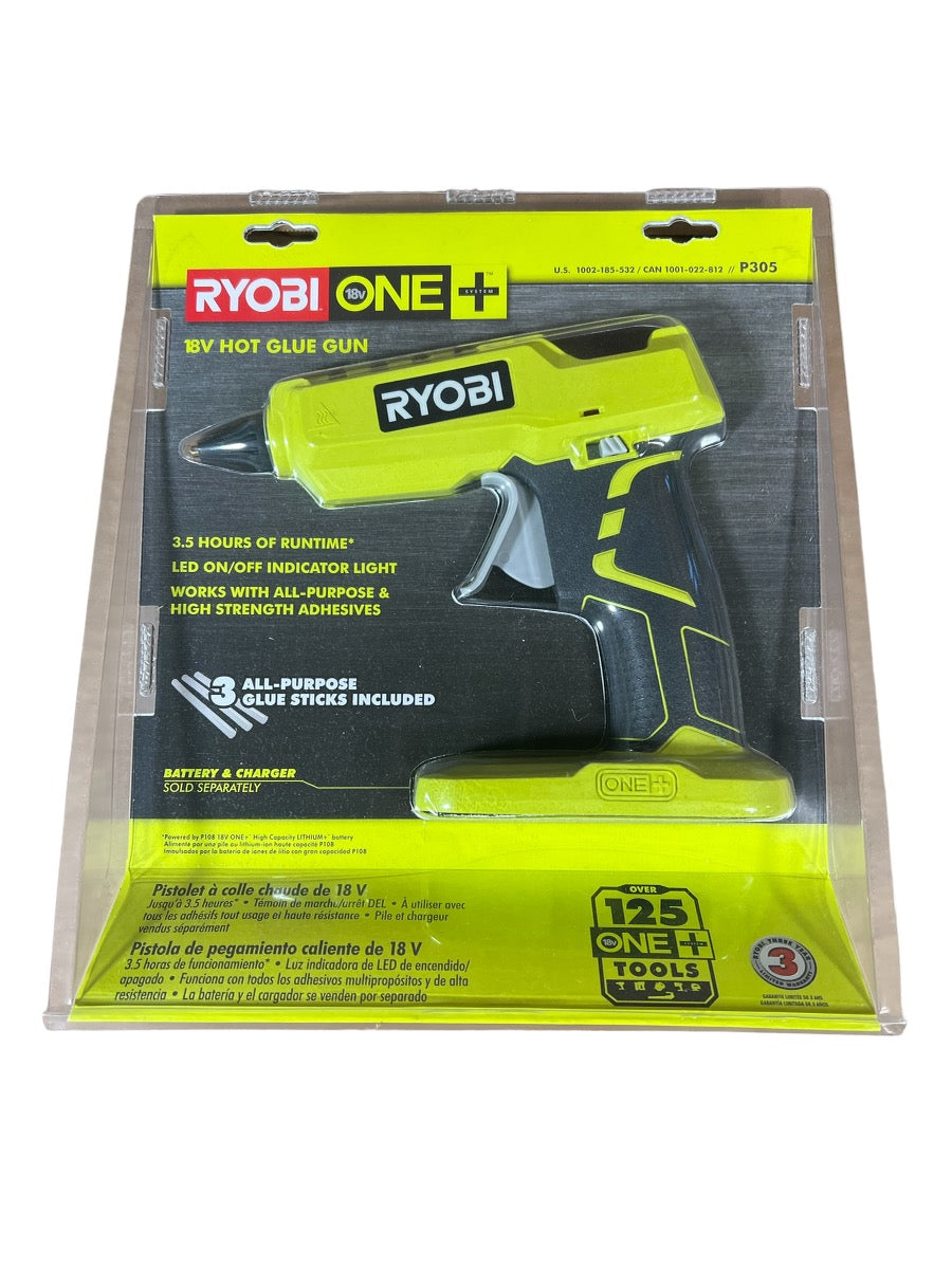 18-Volt ONE+ Full Glue with 3 Purpose Glue Sticks – Ryobi Deal
