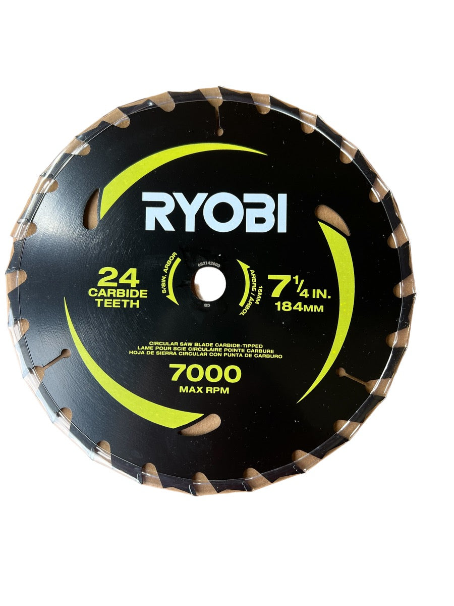 RYOBI Replacement 7-1/4 in. 24 Teeth Thin Kerf Circular Saw – Deal Finders